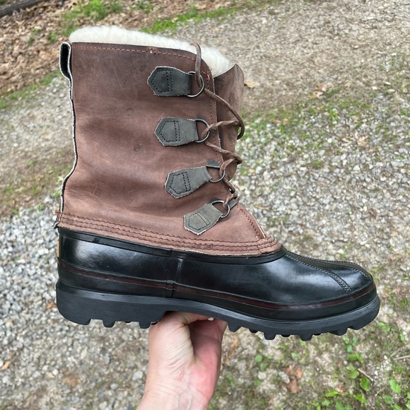 Sorel Caribou Winter Waterproof Boots Size 10 - Picture 8 of 15